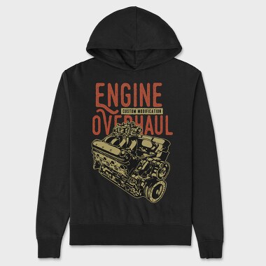 Engine Overhaul Custom, Hanorac Oversize Barbati (Unisex)