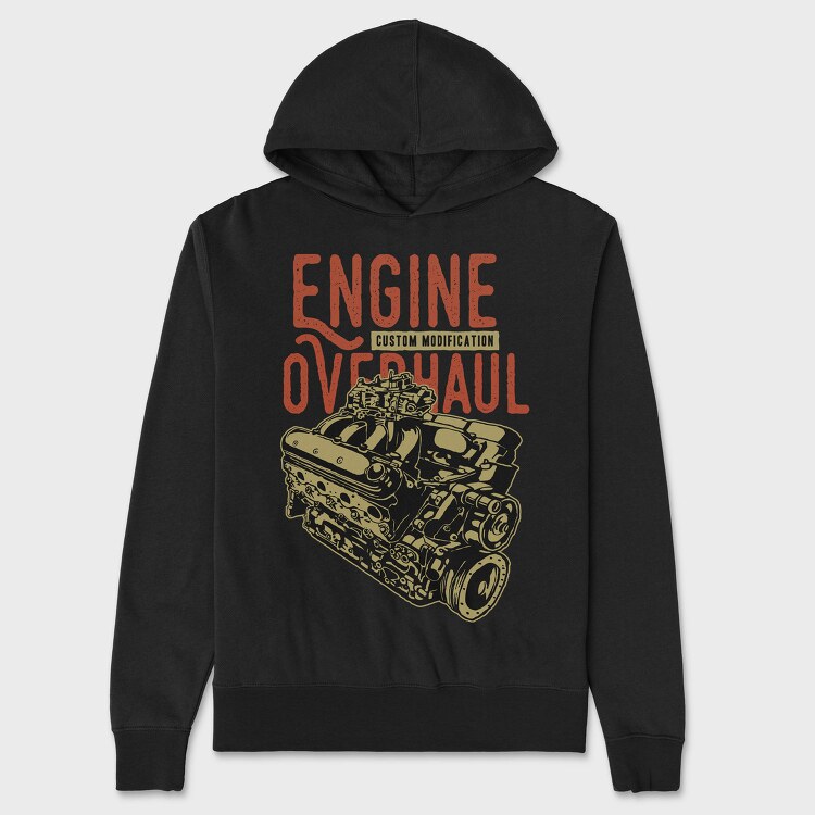 Engine Overhaul Custom, Hanorac Oversize Barbati (Unisex)