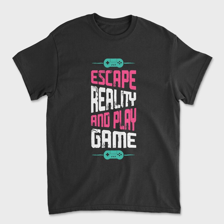 Escape And Play, Tricou Barbati (Unisex)