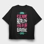 Escape And Play, Tricou Oversize Barbati (Unisex)