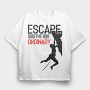 Escape The Ordinary, Tricou Oversize Barbati (Unisex)