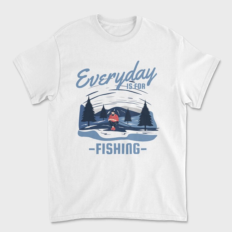 Everyday Fishing Adventure, Tricou Barbati (Unisex)