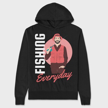 Everyday Smile, Hanorac Oversize Barbati (Unisex)