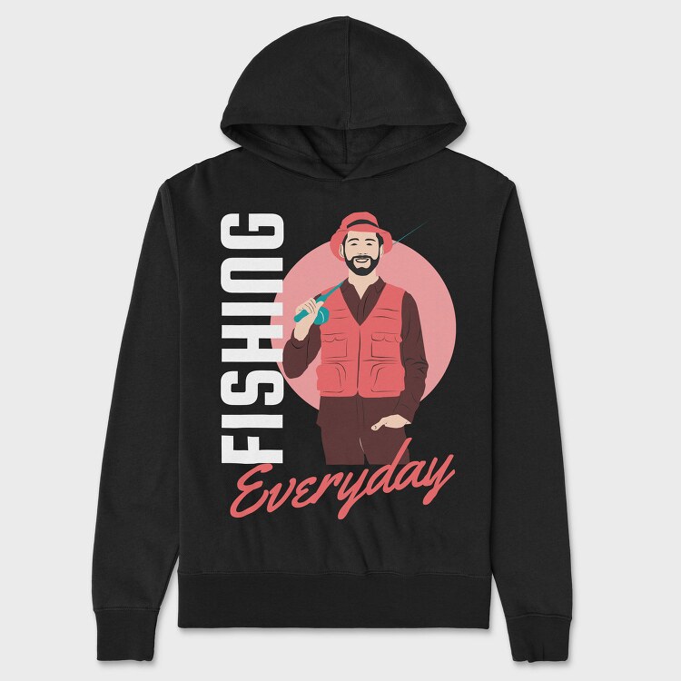 Everyday Smile, Hanorac Oversize Barbati (Unisex)