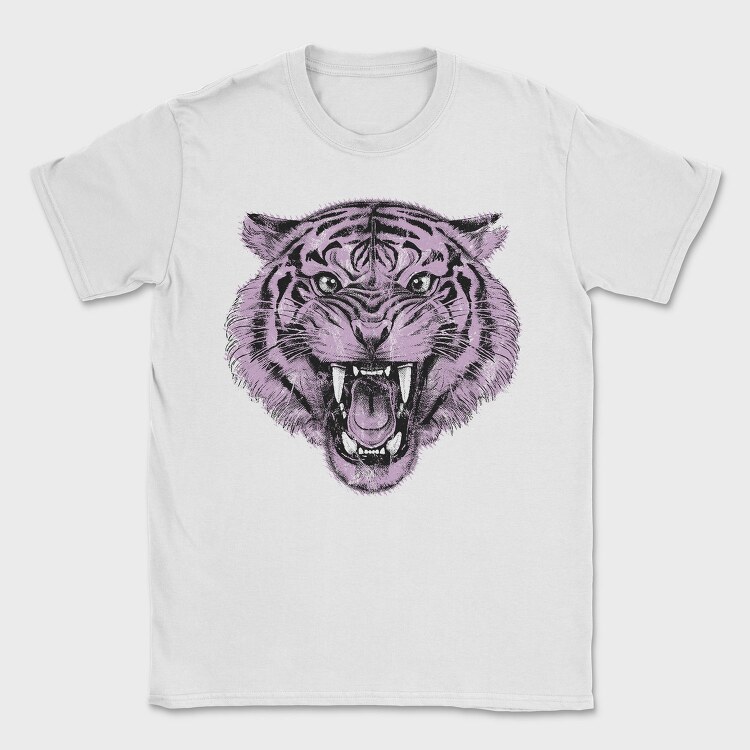 Tiger Roaring, Tricou Barbati (Unisex)