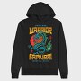 Fearless Samurai Dragon, Hanorac Oversize Barbati (Unisex)
