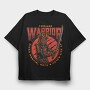 Fearless Warrior Arts, Tricou Oversize Barbati (Unisex)