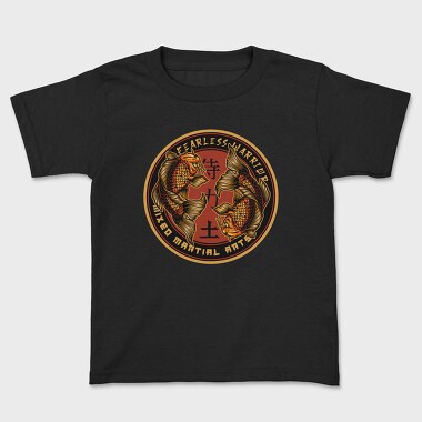 Fearless Warrior Koi, Tricou Copii