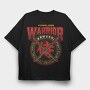 Fearless Warrior Samurai, Tricou Oversize Barbati (Unisex)