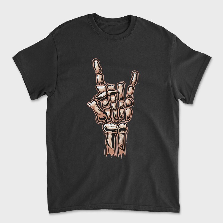 Finger Wave Hand, Tricou Barbati (Unisex)