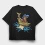 Fishermans Catch, Tricou Oversize Barbati (Unisex)