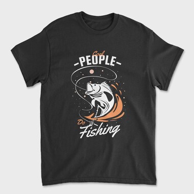 Fishing Cool, Tricou Barbati (Unisex)