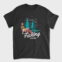 Fishing Forest Retreat, Tricou Barbati (Unisex)