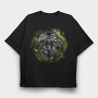 Tiger Hiding, Tricou Oversize Barbati (Unisex)