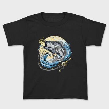 Fishing Moon Catch, Tricou Copii