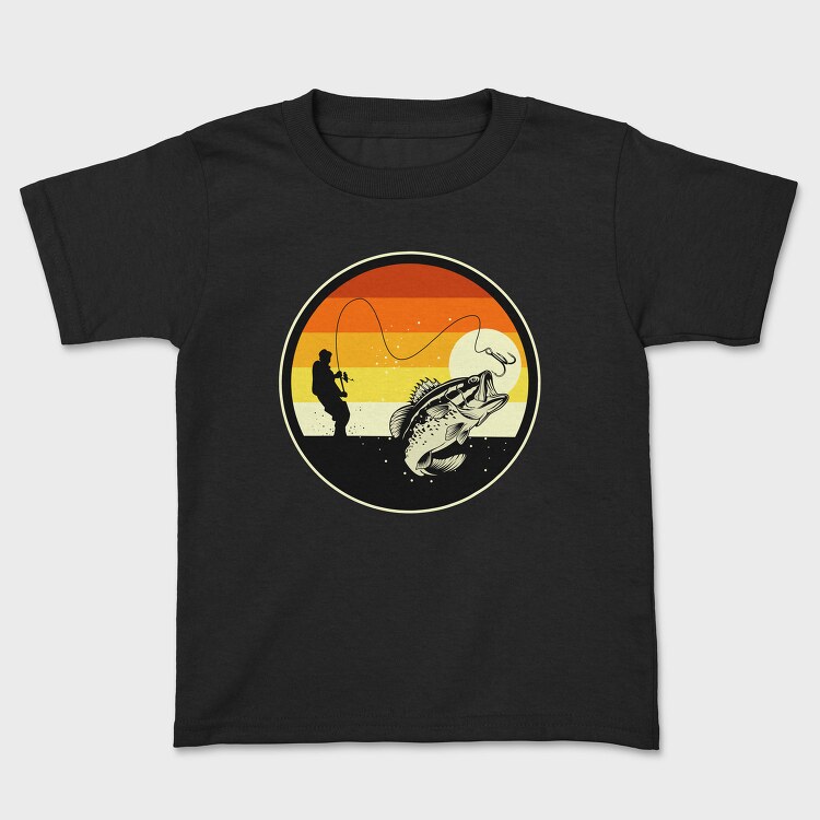 Fishing Sunset, Tricou Copii
