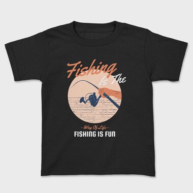 Fishing Way Of Life, Tricou Copii
