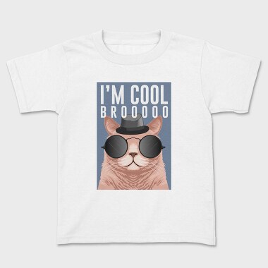 Cool Cat Bro, Tricou Copii