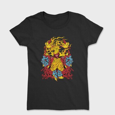 Flame Angel Roses, Tricou Femei