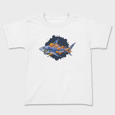 Flaming Shark Attack, Tricou Copii