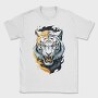 Tiger Fire, Tricou Barbati (Unisex)