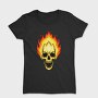 Flaming Skull, Tricou Femei