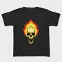 Flaming Skull, Tricou Copii