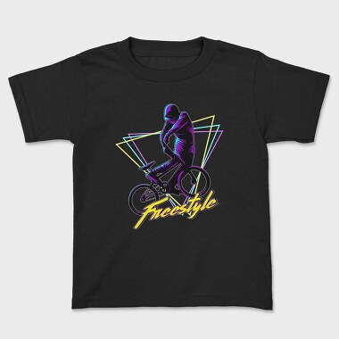 Freestyle Neon Cyclist, Tricou Copii
