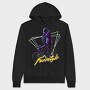 Freestyle Neon Cyclist, Hanorac Oversize Barbati (Unisex)
