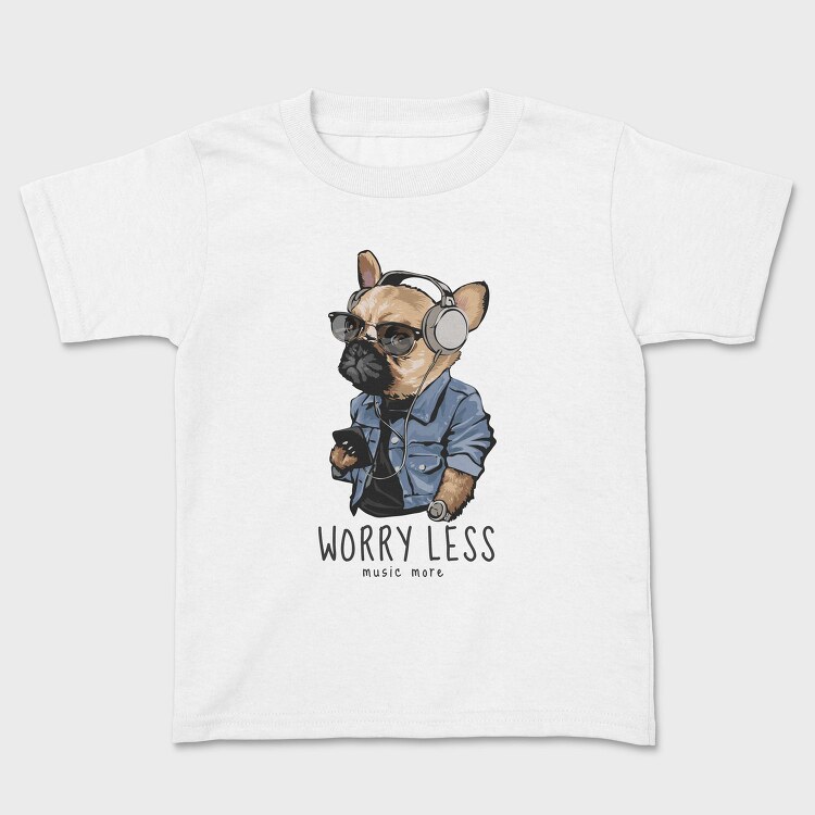 Frenchie Tunes, Tricou Copii