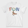 Fun Monkey Bananas, Tricou Barbati (Unisex)