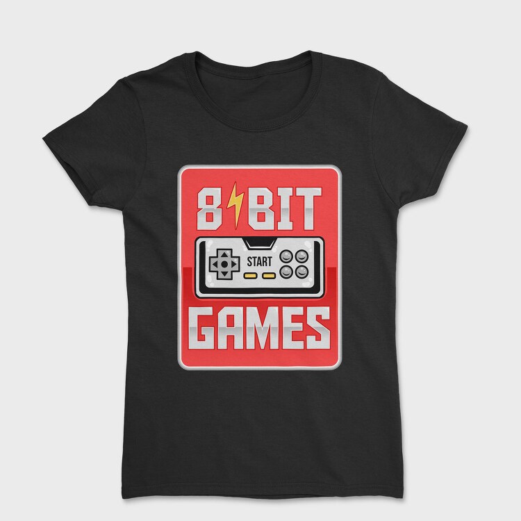 8 Bit Gaming Nostalgia, Tricou Femei