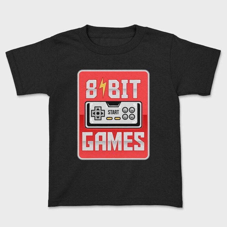 8 Bit Gaming Nostalgia, Tricou Copii
