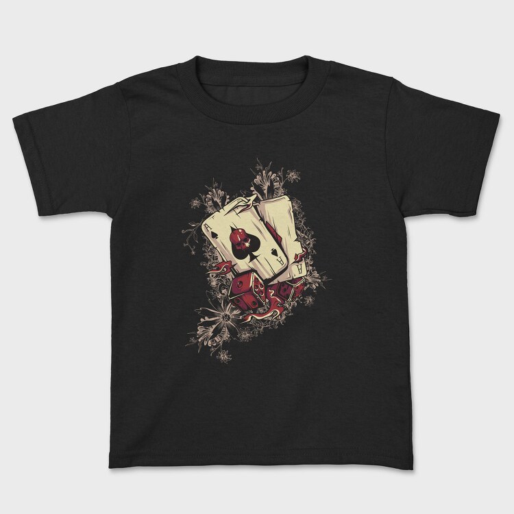 Ace Of Spades Skull, Tricou Copii