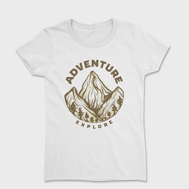 Adventure Explore Mountain, Tricou Femei