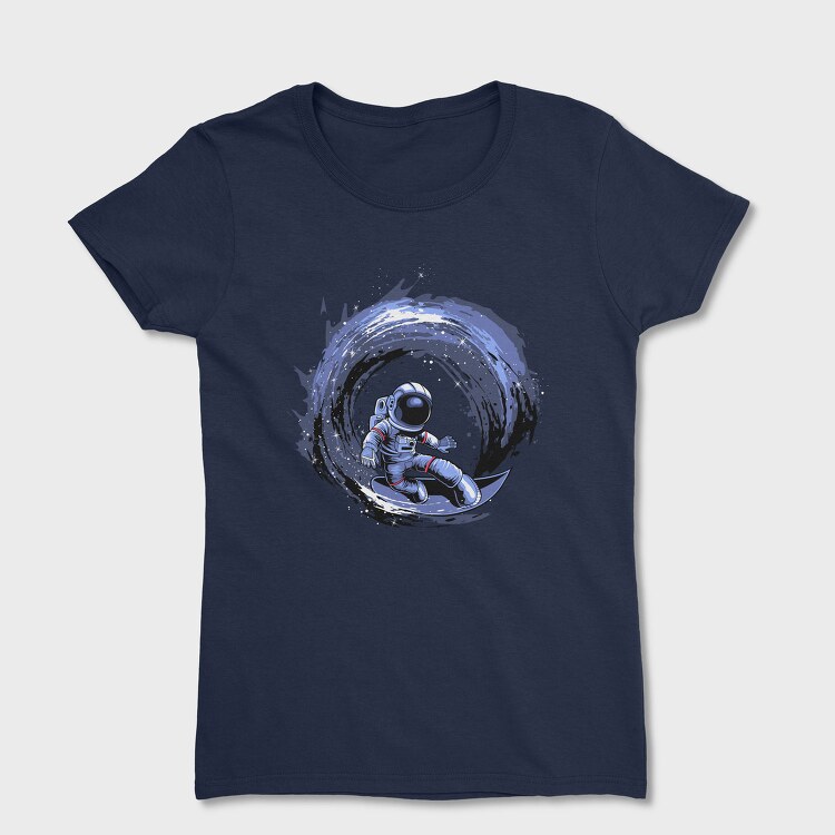 Astronaut Wave Surf, Tricou Femei