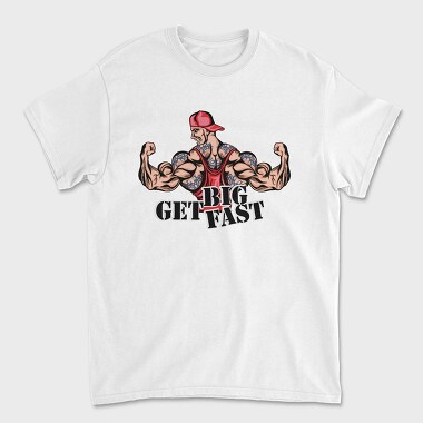 Big Fast Flex, Tricou Barbati (Unisex)