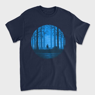 Blue Forest Wanderer, Tricou Barbati (Unisex)