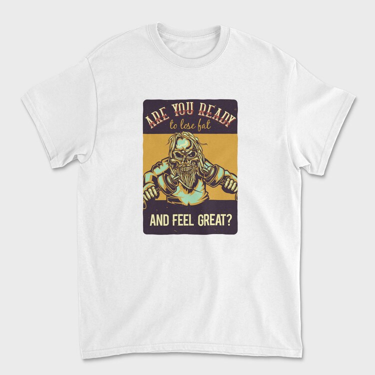 Bodybuilder Challenge, Tricou Barbati (Unisex)