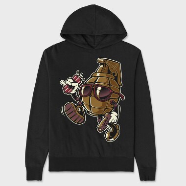 Bomb Squad Style, Hanorac Oversize Barbati (Unisex)