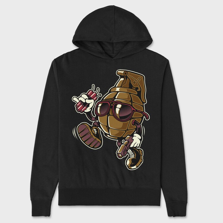 Bomb Squad Style, Hanorac Oversize Barbati (Unisex)