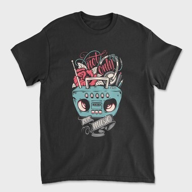 Boombox Boom Life, Tricou Barbati (Unisex)