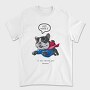 Bulldog Superhero, Tricou Barbati (Unisex)