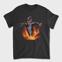Burning Scarecrow, Tricou Barbati (Unisex)