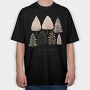 Cozy Winter Nestle, Tricou Oversize Barbati (Unisex)