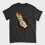 Burning Time Is Money, Tricou Barbati (Unisex)