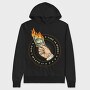 Burning Time Is Money, Hanorac Oversize Barbati (Unisex)