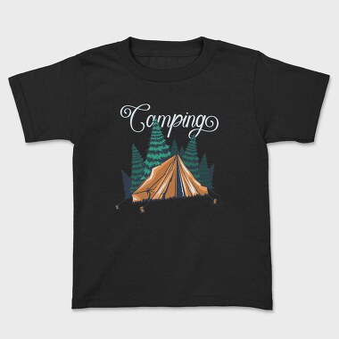 Camping Forest Tent, Tricou Copii