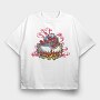 Cauldron Of Flames, Tricou Oversize Barbati (Unisex)