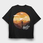 Adventure Summit, Tricou Oversize Barbati (Unisex)
